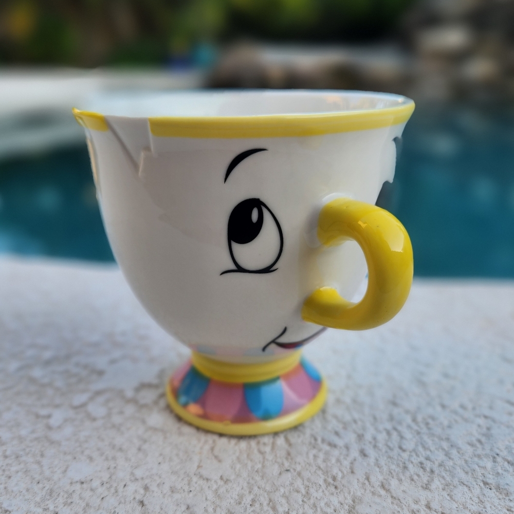 NWOT Disney Chip Cup Beauty and the Beast Coffee Mug - Picture 3 of 6
